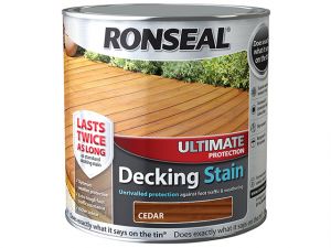 Ultimate Protection Decking Stain Cedar 2.5 Litre