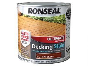 Ultimate Protection Decking Stain Rich Mahogany 2.5 Litre