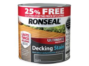 Ultimate Decking Stain Slate 2 Litre + 25%