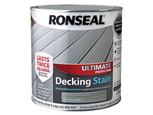 Ultimate Protection Decking Stain Stone Grey 2.5 Litre