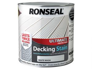 Ultimate Protection Decking Stain White Wash 2.5 Litre