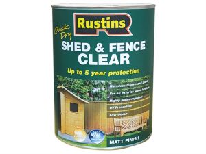 Quick Dry Shed and Fence Clear Protector 1 Litre