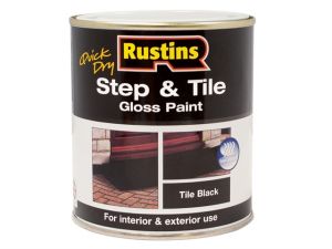 Quick Dry Step & Tile Paint Black 1 Litre