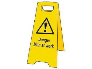 Danger Men At Work Heavy-Duty A Board