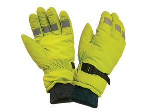 Hi-Visibility Gloves  Yellow - Large