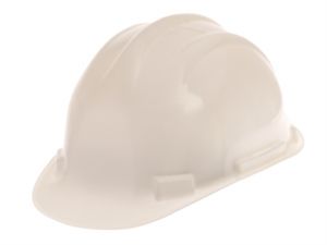 Deluxe Safety Helmet White