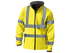 Hi-Vis Yellow Soft Shell Jacket - L (44in)