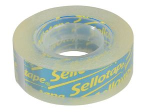 Sellotape Clear 18mm x 25m Blister Pack