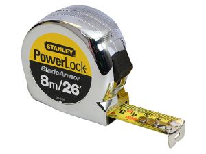 PowerLock® BladeArmor® Pocket Tape 8m/26ft (Width 25mm)
