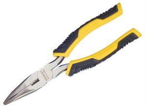 Long Bent Nose Pliers Control Grip 200mm (8in)