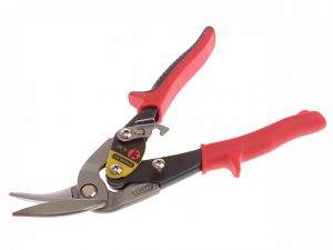 Red Offset Aviation Snip Left Cut 250mm (10in)