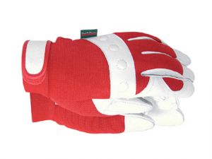 TGL104M Comfort Fit Red Gloves Ladies' - Medium