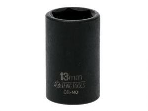 Impact Socket Hexagon 6 Point 3/8in Drive 13mm