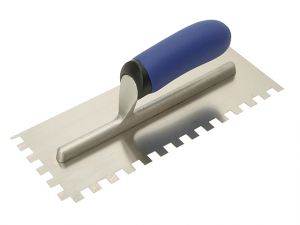 Professional Notched Adhesive Trowel 10mm Stainless Steel 11 x 4.1/2in