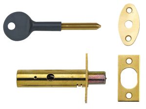 PM444 Door Security Bolts Brass Finish Visi of 2