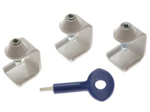 P121 Window Stay Clamps Pack of 3